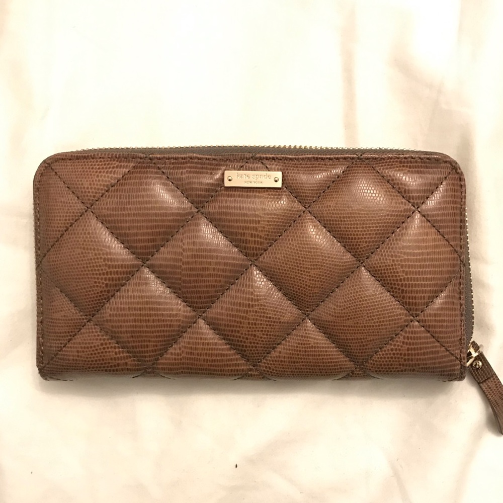New Kate Spade Quilted Wallet